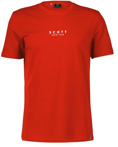 Scott Typo Freizeit T-Shirt mars rot 2025: Größe: L (50/52)