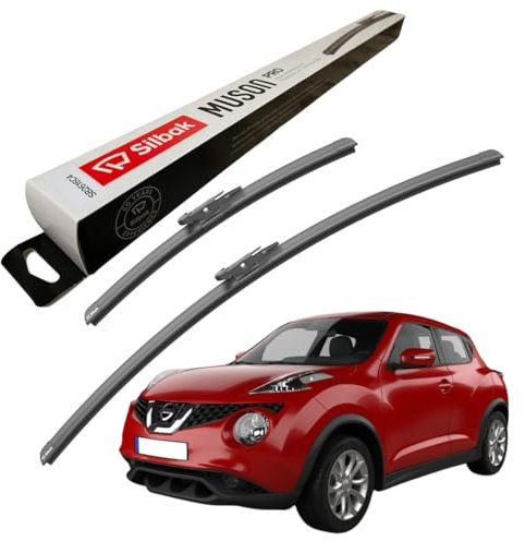 Silbak Windscreen Wipers, fits for NISSAN JUKE (04/2017-08/2019) Front Wiper Blades, 600mm/350mm
