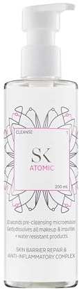 Skintegra Atomic – Sanfter Oil-to-Milk Cleanser, entfernt Make-up & Unreinheiten gründlich und reizfrei, ideal für empfindliche Haut, 200 ml