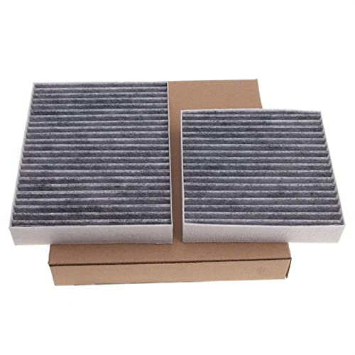 YLHMG Filtro abitacolo, for Citroen, C3 AIRCROSS 2018 2019 Modello 1.2T Aria condizionata incorporata Filtro a carbone Accessori auto Oem 964977468 Filtro aria abitacolo auto(2 Pcs Cabin Filter)