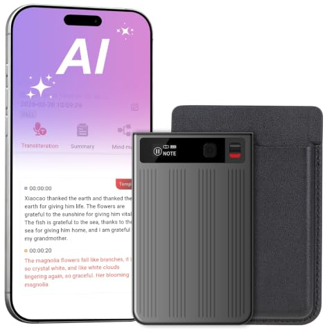 Dictaphone Enregistreur Vocal IA - Stylo & Mini Enregistreur Vocal Espion | La enregistreur vocal ia du système AsK AI, couvrant 81 langues avec un taux de précision de transcription allant jusqu’à 98.