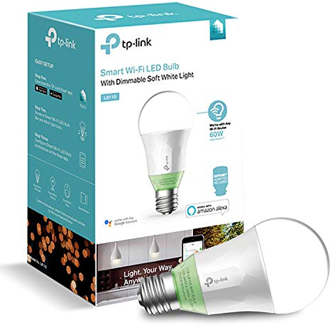 TP-Link LB110 Smart Wi-Fi LED Bulb with Dimmable Light