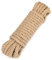 jijAcraft 12mm Sisal Seil zum Basteln: Natur Dicke Hanfseil Kokosseil 10m Kordel für Katzen Kratzbaum Jute Tau Geflochten für Kletternetz, Seil Baum Anbinden für Umzugskartons, Wasserschildkröten