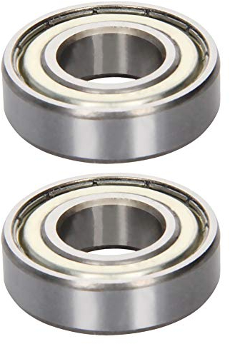 Othmro 6002ZZ Kugellager, 15 mm x 32 mm x 9 mm, doppelt geschirmt, Rillenkugellager, Hartstahl, Z1 (2 Stück)