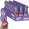Milka Schmunzelhase Daim 24 x 45g I Osterschokolade Großpackung I mit Mandel-Karamell-Stückchen I Osterhasen Schokolade aus 100% Alpenmilch