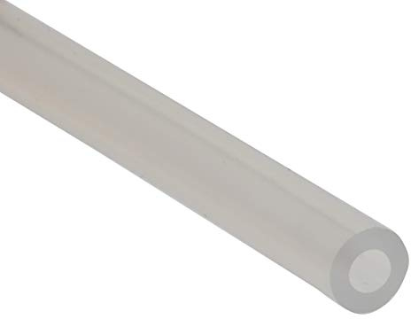 RS PRO Flexibler Schlauch, Ø 3.2 mm 6.4 mm Außen-ø Lichtdurchlässig Silikon 0 bar x 3 m