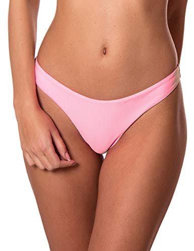 RELLECIGA Femme Bas de Maillot de Bain Brésilien Bikini Bottom Baby Rose S