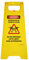 AUA SIGNALETIQUE - Chevalet signalisation - Poids 1KG en Plastique- (Intervention Drone Danger)