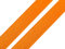 maDDma 1m Falzgummi 20mm Faltgummi elastisches Einfassband Schrägband Saumband Farbwahl, Farbe:Neonorange