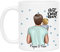 Kiddle-Design Vater Kind Tasse Personalisiert Name und Frisur Papa Kinder Sohn Söhne Baby Geschenk Kaffeetasse für Väter Vatertag Geschenk