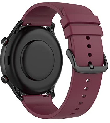 Tyogeephy Souple Silicone Bracelet Compatible avec Amazfit GTR 3/ GTR 3 Pro/GTR 47mm/ GTR 2/ GTR 2e/ Stratos 3, Yamay SW022, Sport Bracelet Remplacement Bracelet pour Femmes Hommes