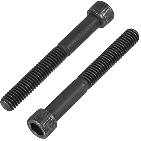 sourcing map 3/8-16x3 Bulloni a vite a testa esagonale 12.9 Grado lega acciaio 5pcs