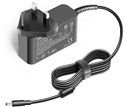 HKY 25V-29V MC2805A-B Replacement Charger for Bush V18P01BP25DC Cordless 25V Vacuum Cleaner Midea MCS2021WB MC2805B-V Eureka NEC480 NEC380 NEW400 Amazon Basics 18P0C-DC Vac Hoover Power Adapter Cable