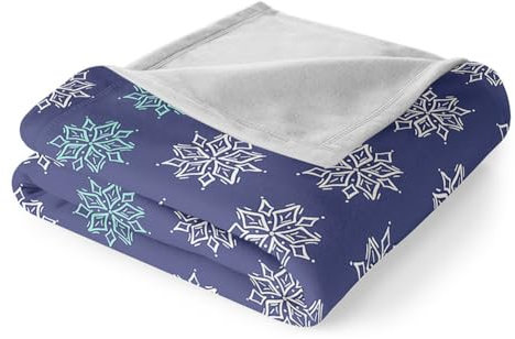 Morbuy 3D Weihnachtsmuster Leichte Flanell Decke Mikrofaserdecke Kuscheldecke Hochwertige Flauschige Gewichtsdecke Feinste Tagesdecke Wohndecke Couch-Decke Reisedecke (80x120cm,Weihnachtsstil 1)