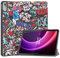 XITODA Funda para Lenovo Tab P11 (2nd Gen) TB350FU/TB350XU 11,5 pulgadas, Flip Cover de piel Protección con Stand Función Funda para Lenovo Tab P11 2nd Gen Tablet,Graffiti