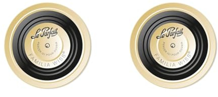 Le Parfait - Boite de 12 capsules Familia Wiss - 110mm - Noir (Lot de 2)