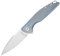 FerraMonster Taschenmesser Klappmesser Outdoor Messer Survival Messer EDC Einhandmesser mit Taschenclip, Tasche - M390 Stahl, Griff mit Titan - Männer Geschenk (Blau - 02)