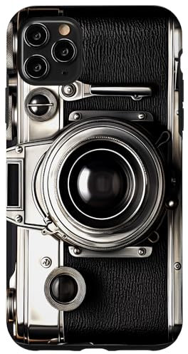 Fotocamera Fotografo Fotografia Vecchia Macchina Fotografica Custodia per iPhone 11 Pro Max