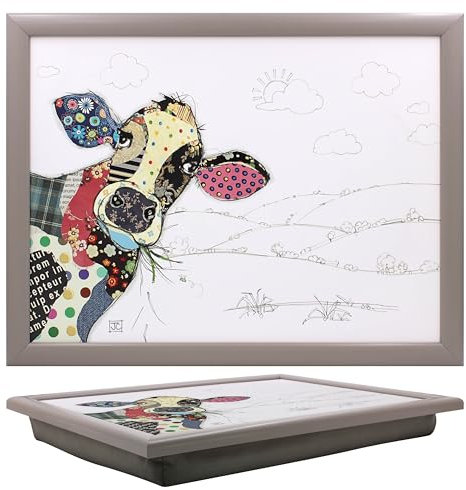 Bug Art Laptray Connie Cow