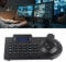 3D-PTZ-Kamera-Controller, Tastatur-Joystick-Schwenk-Neige-Zoom-Controller, Kompatibilitäts-LCD-Display mit Joystick für CCTV-PTZ-Dome-Kameras, öffentliche Sicherheit (EU-Stecker