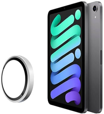 ISARVIQUE Camera Lens Protector for iPad Air 6 2024 11-inch 13-inch, Compatible with iPad Mini, iPad Air 2020/2022, New iPad 2024 Accessory - Tempered Glass - 2 Packs/Silver