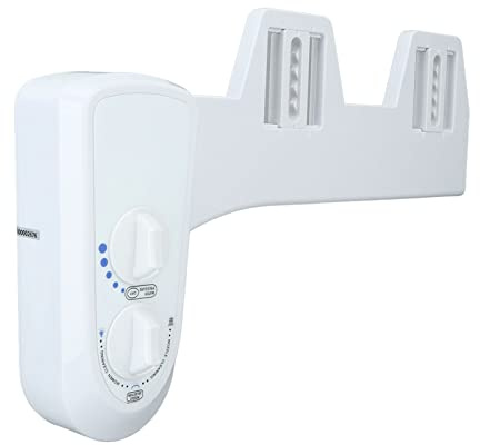 Bidet-Zubehör, Selbstreinigendes Doppeldüsen-Wasser-WC, Einstellbarer Wasserdruck, Bidet-Zubehör für Männer, Frauen, Kinder und ältere Menschen (9/16)