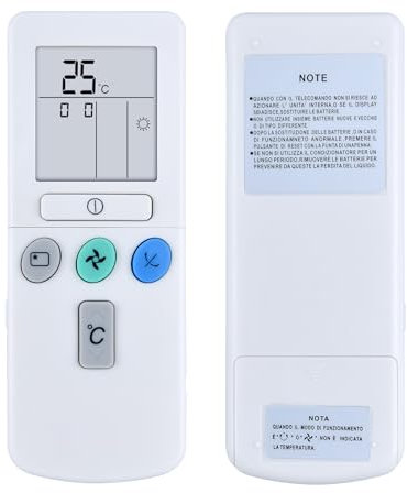 GOUYESHO New RAR-3U4 Télécommande de rechange pour climatiseur Hitachi Air Conditioner A/C RAR-3U1 RAR-3U3 RAR-3U4 RAR-2P2 RAR-3U2 RAR-52P1 RAR-2A1 RAR-2SP1 RAR-52P2 RAR- 2P1 RAS-80Y. HA RAR-3V2