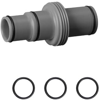 XSYKJGS Poolschlauch Schlauchverbinder Adapter 38mm/(32/38mm) Durchmesser, 2 Wege Poolschlauch Verbinder Für Schwimmbad Schlauch