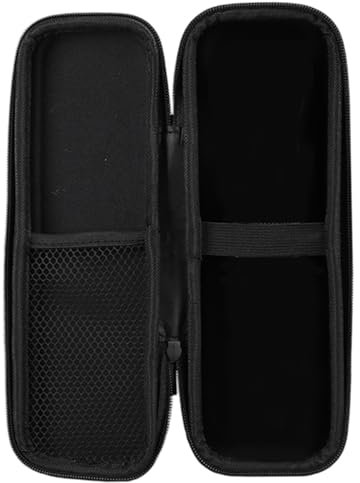 Ligeinsrk Microphone Case for 1, Protective EVA Wireless Microphone Case with Zipper & Mesh Pocket for Singing, Karaoke