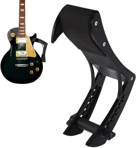 Gitarrenstütze - Beinständer Für Akustikgitarren - Höhenverstellbarer Leichtgewicht-Beinständer für Elektro- & Klassikgitarren für Innen- und Außenbereich
