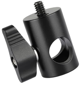 Oxxggkao Pipe Clamp Converters with 1 / 4inch Hole to 16mm Tube Adapters Easy Installation for Mechanical Engineering Projects and Home Use Pipe Connectors