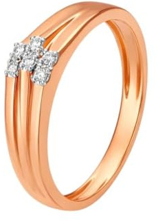 Satfale Jewellers IGI-zertifizierter Diamantring für Herren aus echtem 925er-Sterlingsilber mit E-F-F-F-Farbe, VVS-Klarheit, Laboranbau