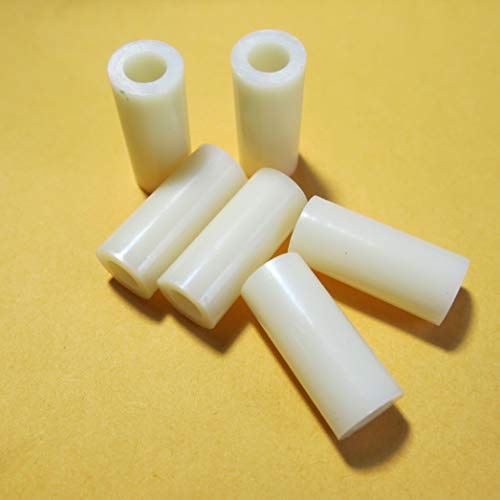 50Stk M4 4mm 5-30mm Höhe Nylon Plastik Kunststoff Abstandshalter Distanzröhrchen Distanzhülsen pcb Distanzhalter halter spacer standoff pillar (M4x12mm)