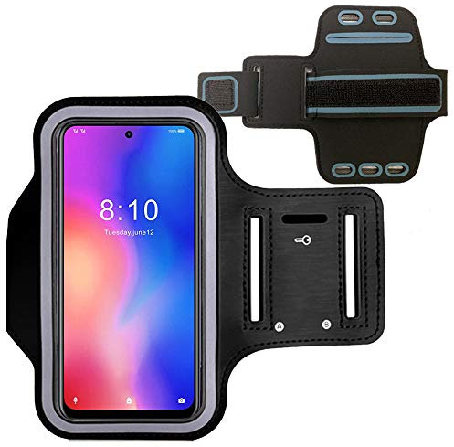 Running Armband for Doro 8100 8080 8200 Adjustable Sport Phone Arm Case for Doro 8035 8040 Outdoor Exersise Biking with Key Holder