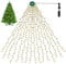 BELLALICHT Weihnachtsbaum Lichterkette, 400 LEDs 2M Höhe 16 Girlanden LED Christbaumbeleuchtung mit Ring, 8 Modi Überwurflichterkette für 90cm bis 220cm Baum - Warmlicht