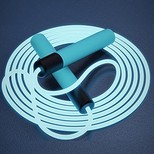 Corde à Sauter Lumineuse pour Enfants, Corde à Sauter à LED Corde à Sauter Lumineuse Corde à Sauter réglable en Longueur pour Enfants Adultes Fitness