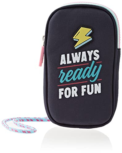 Mr. Wonderful Portamóvil-Always Ready for Fun, Unisex Adulto, Multicolor, estandar