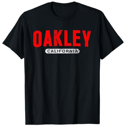 Oakley CA California Funny USA City Roots Vintage Geschenk T-Shirt