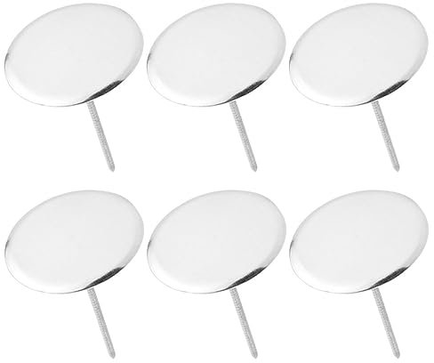 HOMSFOU Lot de 6 clous de fixation en acier inoxydable, décoration des ongles, décoration de gâteau, fleur, aiguilles, gâteau, fleur, clous, kit de levage, kit pour ongles, décoration d'art