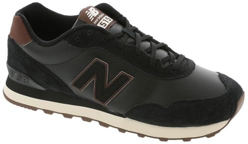 New Balance Herren 515 V3 Sneaker, Schwarz/Schwarz, 46.5 EU