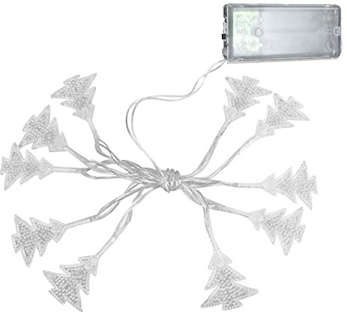 1.5M 10 immer oder blinkende Weihnachtsbaum-Lichter Dekorative Winter-dekorative Lichter der Weihnachtsbaum-Lampen- Gartenparty (B, One Size)