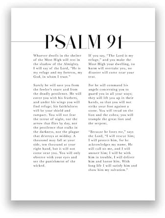 Bibelvers Psalm 91:4 Zitate Poster Kunstdruck Vögel Federn Schrift Christian Wandkunst Leinwand Gemälde Bilder Home Decor 21X30Cm Kein Rahmen