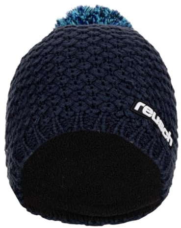 Reusch Unisex Elias Beanie Mütze, 4557 Salute/Surf The Web, Einheitsgröße