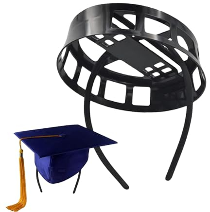 leryveo Abschlussmütze Stirnband | Grad Cap Remix Stirnbandeinsatz | Befestigungszubehör für Abschlusskappen | Sichern Sie sich Ihre Graduiertenmütze und Ihre Frisur | Abschlusshuthalter 2024