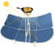 KCHBSE 2000W Cocina Solar Homage Reflectante Go Sun Portátil Parabol Arroz Estufa de Energía Solar Horno Parabólico para el Hogar, 125x180x160cm