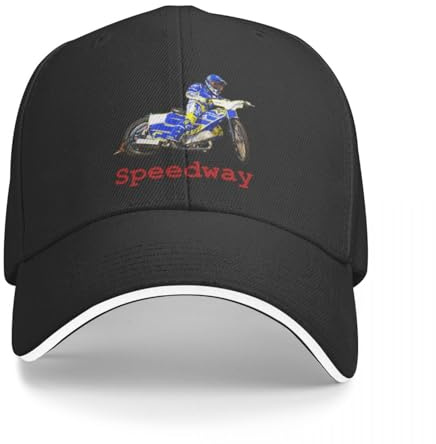 ROBEIUO Baseballmütze Basecap Speedway Eine Baseballmütze