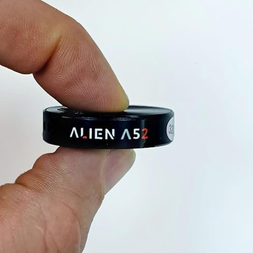 ENREGISTREUR VOCAL AVEC MICROPHONE MEMS 32 Go pour réunions, cours, mémo vocal, professionnel, processeur de réduction du bruit et activation vocale, ALIEN A52