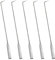 LOORGVEL 5 Stück Feuerschalen-schürhaken, Lang, Für Den Außenbereich, Für Kamin, Feuerstelle, Lagerfeuer, Holzofen Und Innenbereich, Robustes Lagerfeuer-schürhaken-Werkzeug Aus Stahl
