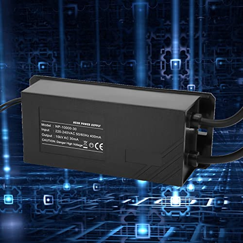Transformador Electrónico de Luz de Neón, Transformador de Luz de Neón Electrónica 10kV 30MA 10000V con Certificación UL y CSA para Iluminación de Letreros de Neón