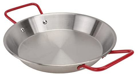 GOOHOCHY 1stück Snack Und Obsttablett Mit Zwei Griffen Für Zuhause Und Grillpartys Rote Griffe Vielseitig Einsetzbar